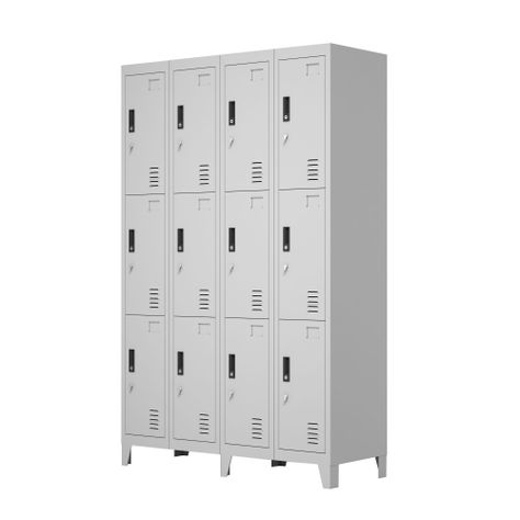 Locker Metálico: 4 Cuerpos y 12 Puertas-2