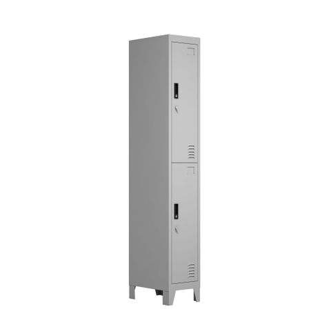 Locker Metálico: 1 Cuerpo y 2 Puertas-1