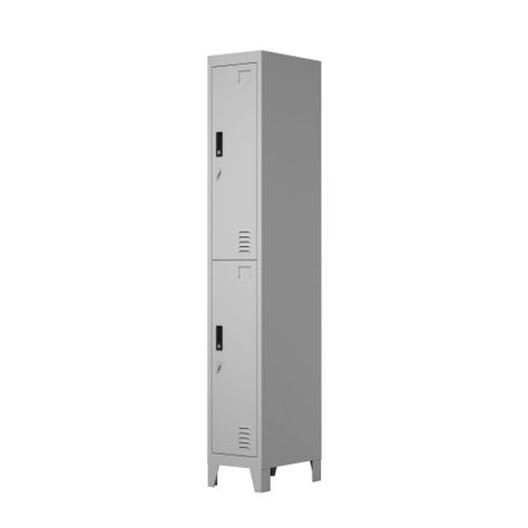 Locker Metálico: 1 Cuerpo y 2 Puertas-2