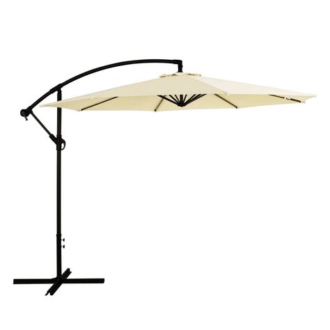 Quitasol Lateral 3mt Soporte Pedestal Extendible Uv-0