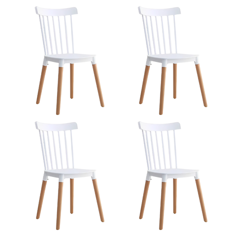 Pack 4 Silla de Comdedor Windsor -0