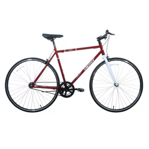 Bicicleta Urbana Aro 700 Aluminio Shimano Burdeo Best Tesia-0