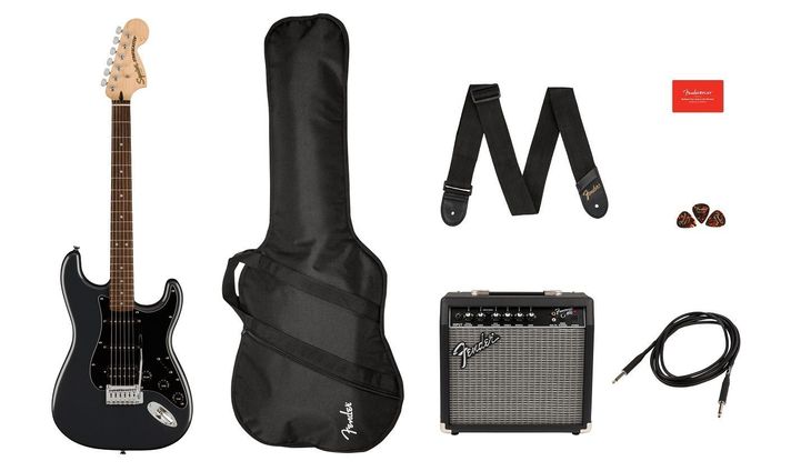 Pack Guitarra Eléctrica Squier Stratocaster HSS Affinity (CFM)-2