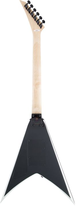 Jackson JS32 King V (Negro con bordes blancos)-0