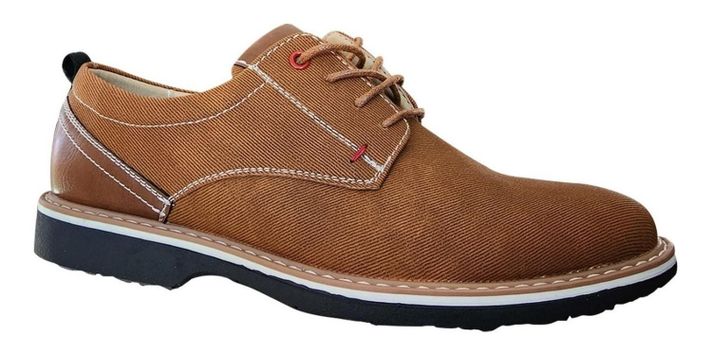 Zapatos Casual Oxfords Ejecutivo Tendencia Camel 3227-1
