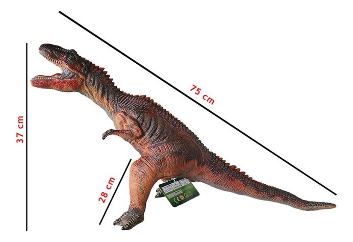 Dinosaurio Tyrannosaurus Rex Gigante - Sonido 75cm-2
