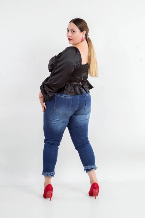 Jeans JE007 flequillos en bota-2