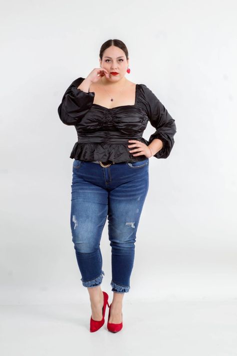 Jeans JE007 flequillos en bota-1