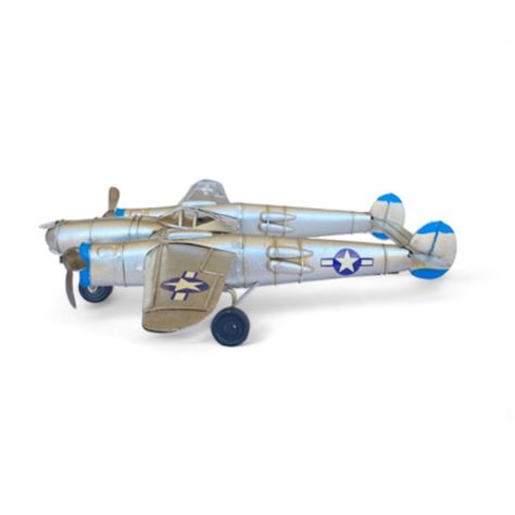 Avión A Escala, Aviones de Colección, Lightning, Decoración Vintage. -3