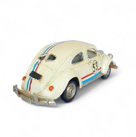 Auto de colección, Autos a Escala, Volkswagen Escarabajo Decoración Vintage-3