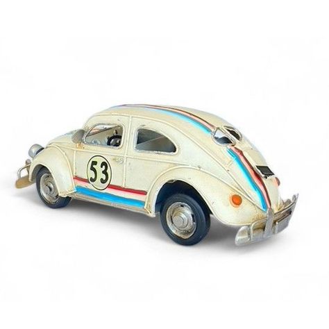 Auto de colección, Autos a Escala, Volkswagen Escarabajo Decoración Vintage-4