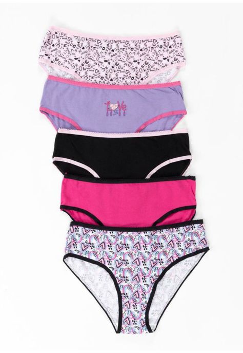Pack 5x Bikini Algodón P516.185-FUC1 Kayser-0