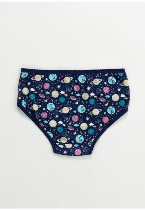 Pack 5x Bikini Algodón P517.185-Azu-2