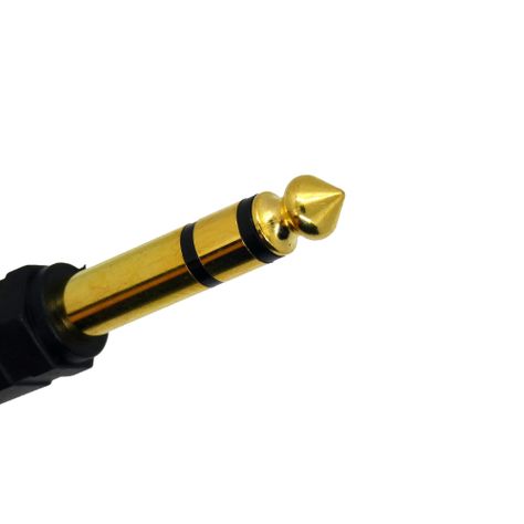 Adaptador De Audio Hembra 3,5mm / Macho 1/4 Macrotel-1