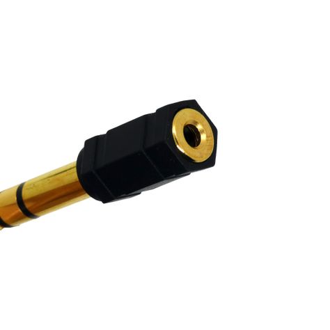 Adaptador De Audio Hembra 3,5mm / Macho 1/4 Macrotel-2