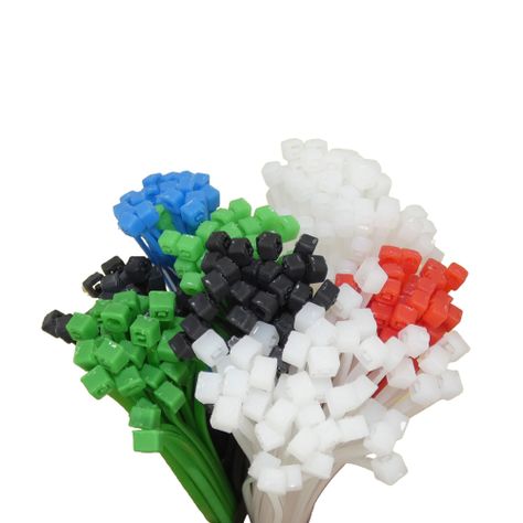 Amarras Plásticas Multiuso 300 Unidades Macrotel-1