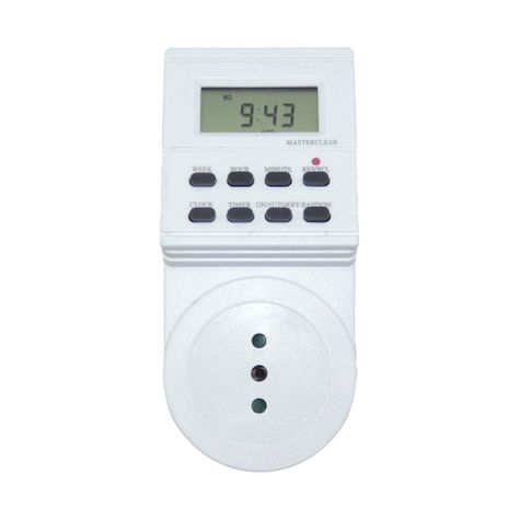 Temporizador Digital Eléctrico Macrotel - Diario / Semana-0
