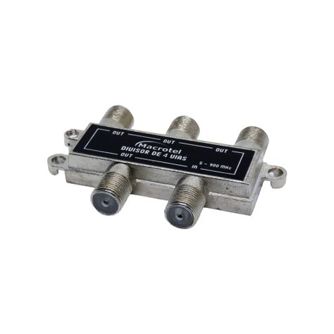 Splitter Coaxial 1x4 Tv Y Cable Macrotel-2