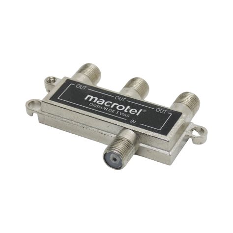 Splitter Coaxial 1x3 Tv Y Cable Macrotel-1