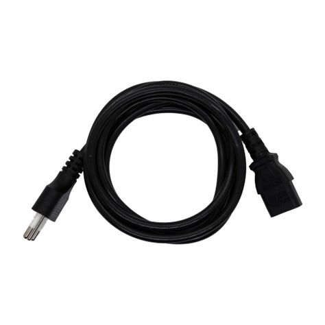 Cable De Poder Tipo C13 Macrotel De 1,8 Metros-0