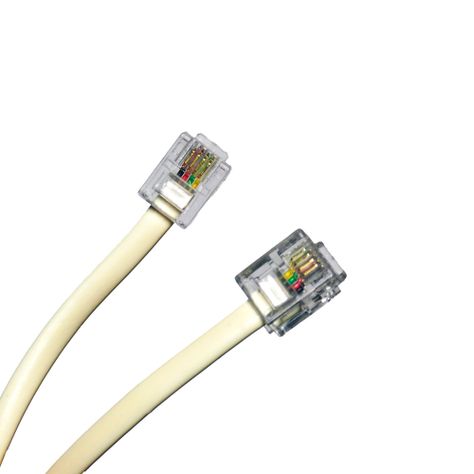 Cable Extensión De Teléfono marfil macrotel De 15 Metros-1
