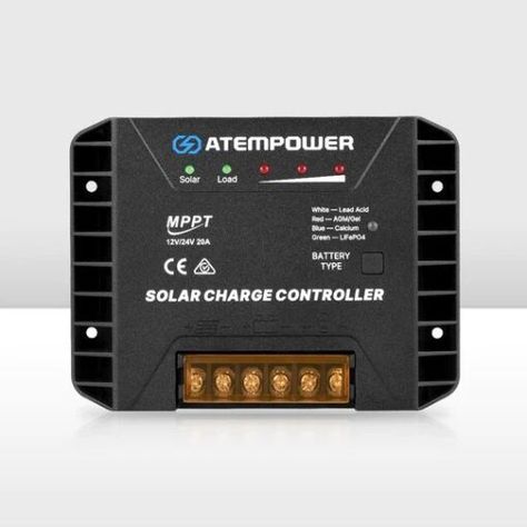 Regulador Carga Paneles Solares Atem Power MTTP 20A-0