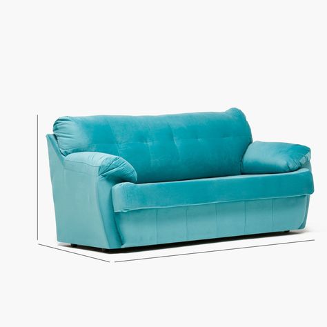 Sofa Caburga 3c Turquesa-1