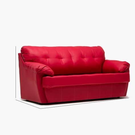 Sofa Caburga 3c Rojo-1