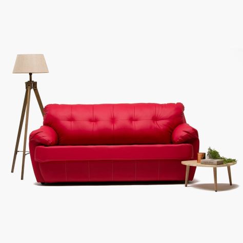 Sofa Caburga 3c Rojo-3