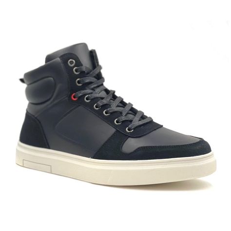 Zapatilla Hombre Urbana Caña Black 2 Verazzi -3