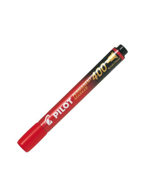 Marcador Permanente Sca400 Biselado Rojo Pilot-0