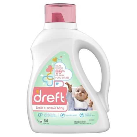 Detergente Concentrado para Bebes Etapa 2 2.72lts Dreft-0