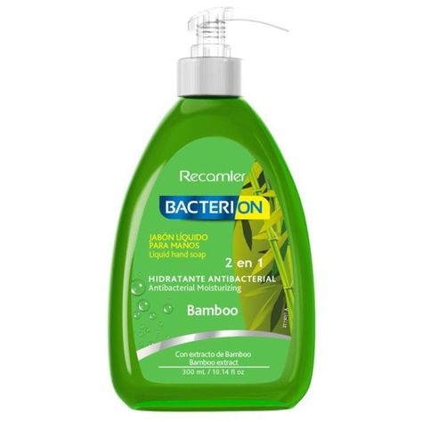 Bacterion Jabón Hidratante Antibacterial 300ml Bambu-0