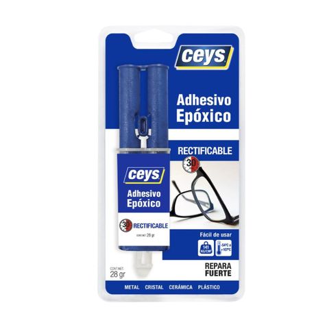 Adhesivo Epóxico Rectificable 28grs Ceys-0