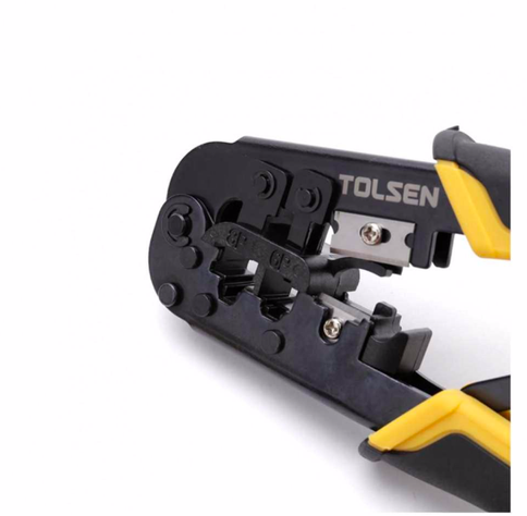 Alicate Aprieta Terminales Rj-45 Rj-11 Tolsen-1