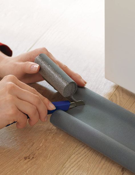 Tesamoll Aislante De Puerta Doble Rollo 25mm*95cm Gris Tesa-2