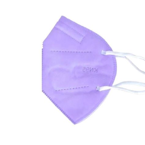 Mascarilla Protectora Kn95 Colores Morado 10 Un.-0