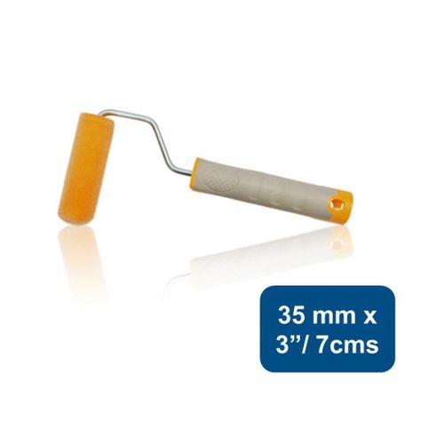 Rodillo Espuma Poliflocada 35mm X 3 /7cms Lizcal-0