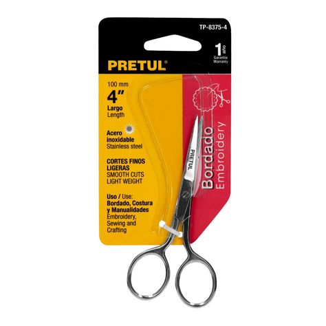 Tijera bordar 4" Pretul-1