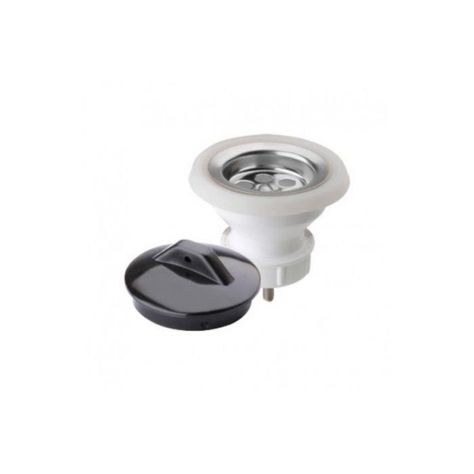 Desagüe Lavatorio Con Rejilla 1.1/4 Con Tapón Hoffens-0