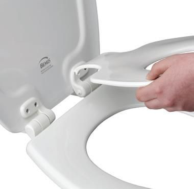 Bemis Asiento Wc De Madera Termomoldeada Niño/adulto-1