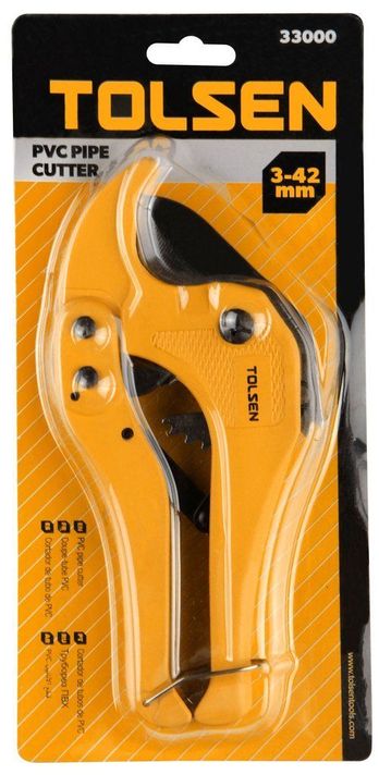 Cortador De Tubo Pvc 200mm/8  Tolsen-1