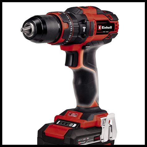Taladro Percutor Inalámbrico 18v Expert Pxc + 64 Acc Einhell-2