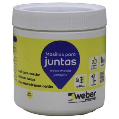 Weber Masilla Para Juntas (juntaplac) 1kg-0