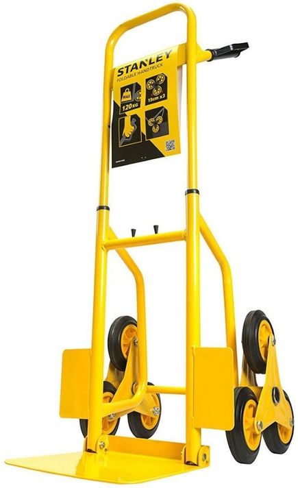 Carro De Carga / Yegua Plegable Sube Escaleras 120kg Stanley-0