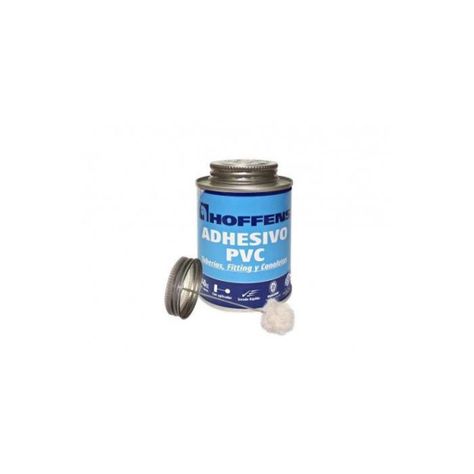 Adhesivo Pvc Secado Rápido Lata 240ml Con Aplicador Hoffens-0