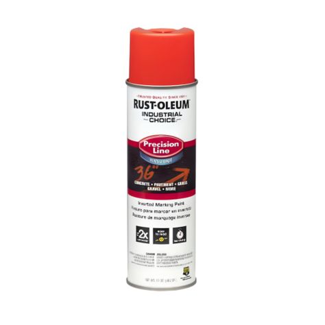 Pintura para demarcación invertida 1800 482grs Rojo / Naranja - Rust Oleum-0
