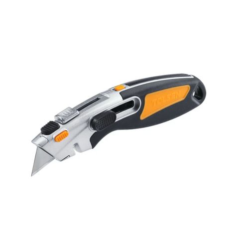 Cuchillo Cartonero Retractil 18x100mm - Tolsen-0