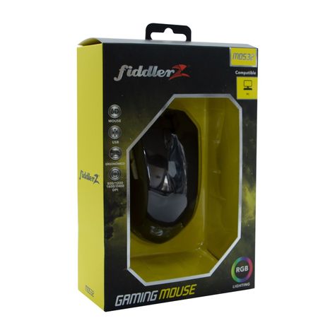 Mouse Gamer retroiluminado MO532 Fiddler Z-4