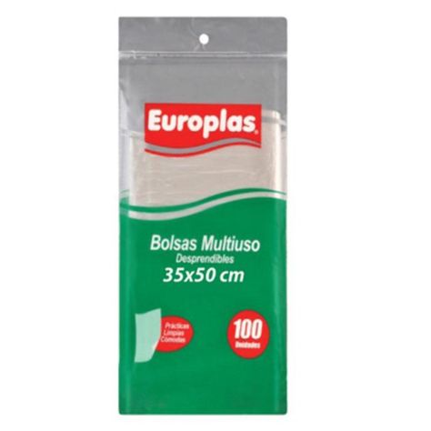 Europlas Bolsa Multiuso Con Asas 35x50cms 100un.-0